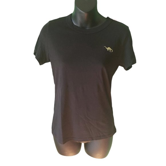 Sunday Best Tops - Embroidered Dinosaur T-Shirt